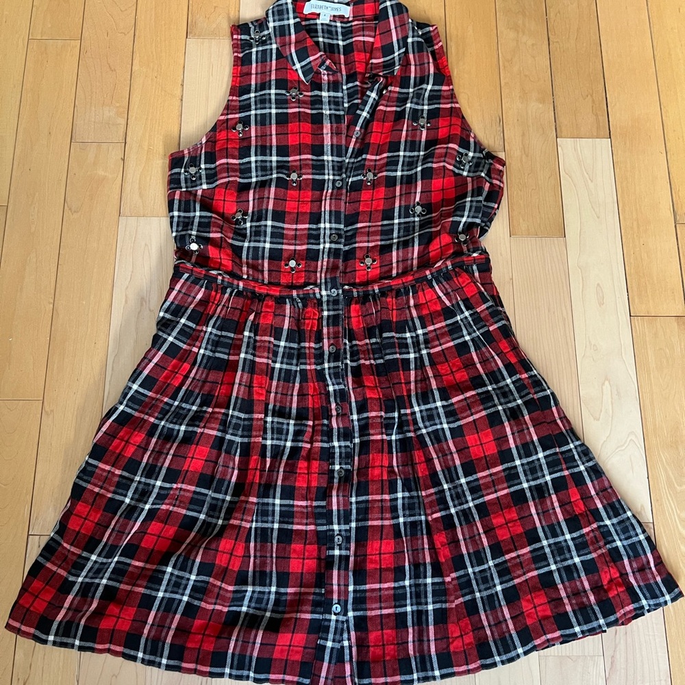 Elizabeth & James Flannel Dress